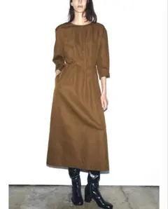 【新品/期間限定価格】ZARA（ザラ）、ロングワンピース、七分袖