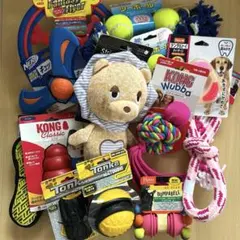 犬のおもちゃ まとめ売り 犬用ブラシ KONG ペティオ たこ焼き 安眠