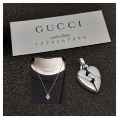GUCCI グッチ ネックレス トップ ノット ハート Ag925のサムネイル