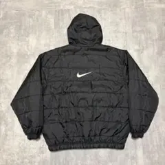 90s NIKE ナイキ　リバーシブル　中綿　マウンテン　ジャケット　刺繍