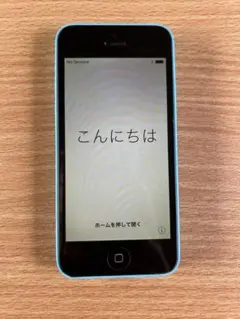 Apple iPhone 5c ブルー 本体のみ