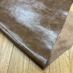 格安　牛革　本革　はぎれ大　レザークラフト　革はぎれ　革ハギレ　NO.22