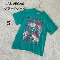LAS VEGASツアーTシャツ】S ラスベガス バンドT シャツ 古着