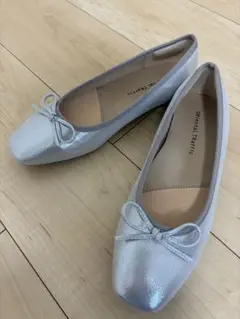 Oriental Traffic シルバー バレエシューズ 23cm サイズ36