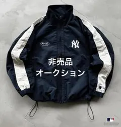 Perushu MLB スタンドドッグナイロンブルゾン ブラック