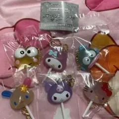 サンリオキャラクターズ カラフルキャンディチャーム コンプリート全６種