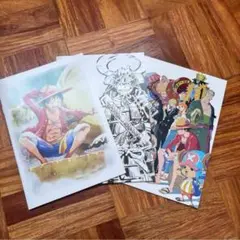 くら寿司　ONE PIECE ノート　３種　未使用
