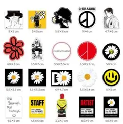 ステッカーPeaceminusoneピースマイナスワン ジヨン G-DRAGON - メルカリ