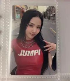 BLACKPINK ジス トレカ JISOO JUMP日本限定