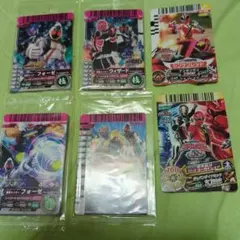 仮面ライダー、スーパー戦隊　カード　10枚