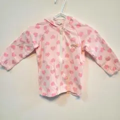 早い者勝ち★美品★　ハート柄フード付きパーカー　薄手アウター　秋