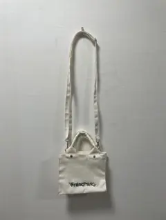 Francfranc ミニバッグ フラワー刺繍 XS