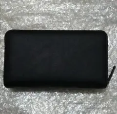 ブラック ラウンドファスナー長財布 スキミング防止 新品未使用