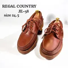 REGAL COUNTRY リーガル〈JE38〉デッキシューズ 3eye 革靴