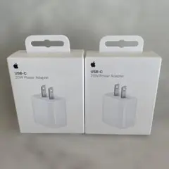 Apple USB-C 20W Power Adapter 2個セット