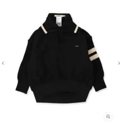 FITH ブラック つけ襟　トレーナー　100