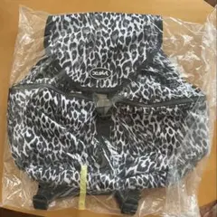 x-girl OVAL LOGO BACKPACK レオパード柄 未使用品