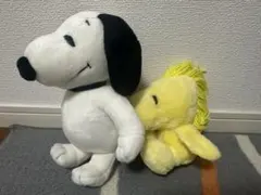 スヌーピー&ウッドストック ヴィンテージ ファミリア ぬいぐるみ ２つセット