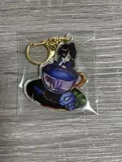 悪魔執事と黒い猫 お守りティーカップアクキー ボスキ
