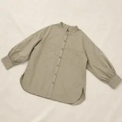 【Clearクリア】長袖シャツ ベージュ F シンプル　秋物のサムネイル