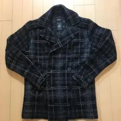 ディーゼルメンズ チェック柄コート