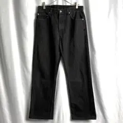 メキシコ製 Levi's 505 ブラック デニム パンツ W32×L29