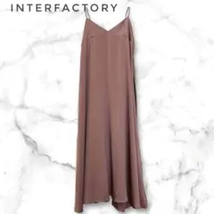INTER FACTORY ビッグリボン サテン キャミワンピースのサムネイル