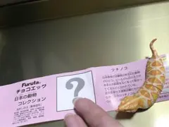 ツチノコ　チョコエッグ　シークレット　4種 Yahoo!オークション - チョコエッグ 日本の動物 ツチノコ