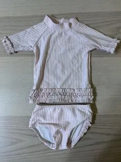 Ruffle Butts ストライプ水着 12-18m