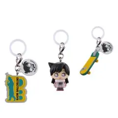 名探偵コナン めじるしアクセサリー3 毛利蘭　探偵バッジ　スケートボード