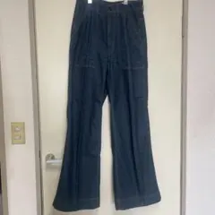 lemaire black sailor jeans 46 ワイドデニム - メルカリ