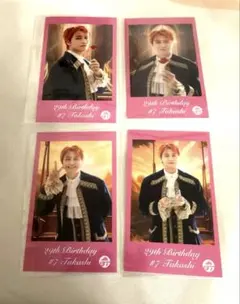 超特急 タカシ 生誕 29th ミニフォト まとめ売り