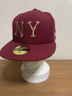 【激レア•過去ロゴ刺繍】ニューエラ　ニューヨークヤンキース　　7 5/8