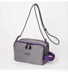 オトナミューズ　エーグル　撥水加工のダブルジップポーチ