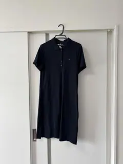 【TOMMY HILFIGER】ネイビー ポロシャツワンピース