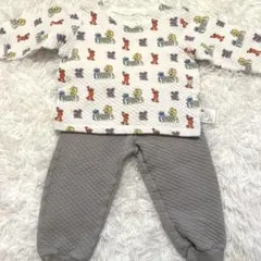 ユニクロ キルトパジャマ 100cm