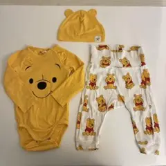 ベビー服 H&M プーさん 3点セット