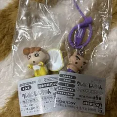 新品未使用　クレヨンしんちゃん マスコット 2種セット　ひまわり　ぶりぶり