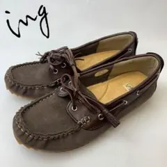 イング　デッキシューズ　22.5cm