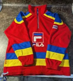 RLX Ralph Lauren フリースジャケット レッド ネイビー - メルカリ