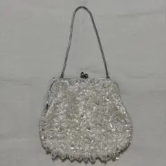 ビーズ装飾 パーティーバッグ ハンドバッグ