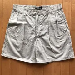 ポロラルフローレン メンズ チノハーフパンツ ライトグレー ウエスト82cm前後