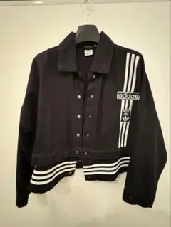 3XL adidasアディブレイク デニム 2-IN-1 トラックトップ 黒