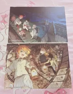 最終値下げ！約束のネバーランド フルカラーアートボード 『動き出す