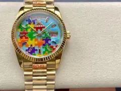ROLEX ジュグソー パズルデザイン 時計