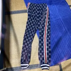 GUCCI GGジャカード ジョガーパンツ XL シェリーライン - メルカリ