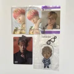 世界 アクリル キーホルダー フォトカード セット
