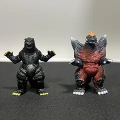 当時物 ゴジラ&スペースゴジラ フィギュア