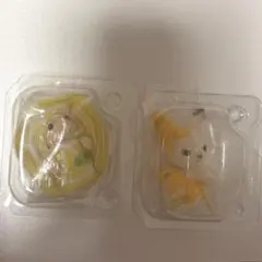 シルバニア　ショコラうさぎの赤ちゃん　ラブラドールの赤ちゃん　フルーツパーティー