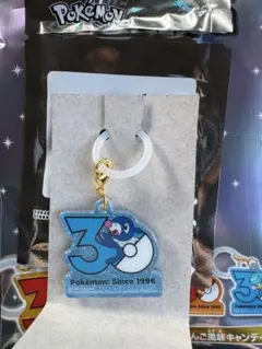 ポケモン　30周年 ポケチャーム　30周年ロゴマスコット2 アシマリ